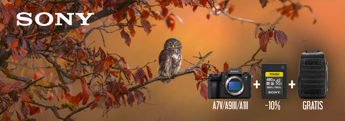 10% korting en gratis tas bij Sony A7 V