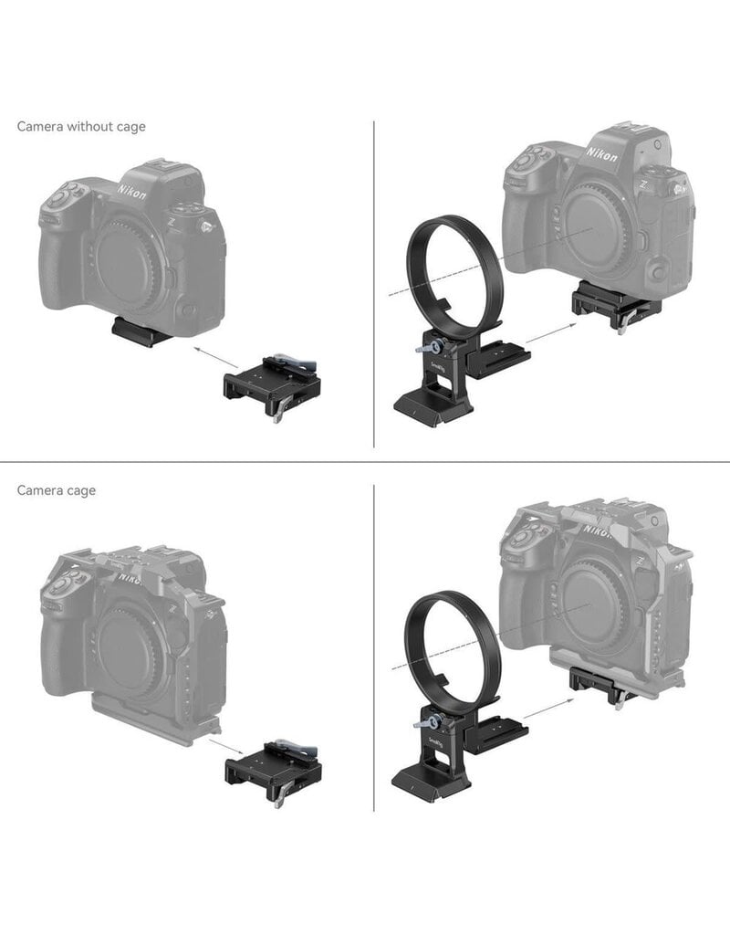 SmallRig SmallRig 4306 Rotatable Horizontal-To-Vertical Mount Plate Kit For Nikon Z