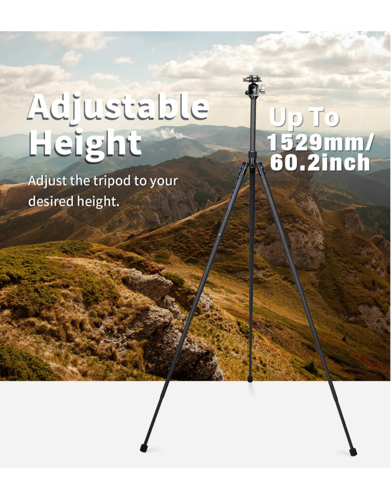 Sirui Sirui Lightweight Traveller Tripod AT125+KS-5