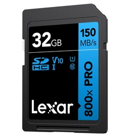Lexar Lexar SDXC 800X Pro Blue Series 32GB UHS-1 V10