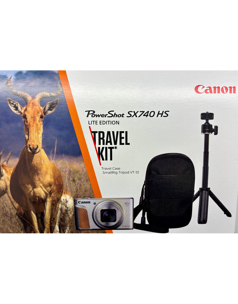 Canon Canon PowerShot SX740 HS Lite Edition Silver Travel SmallRig
