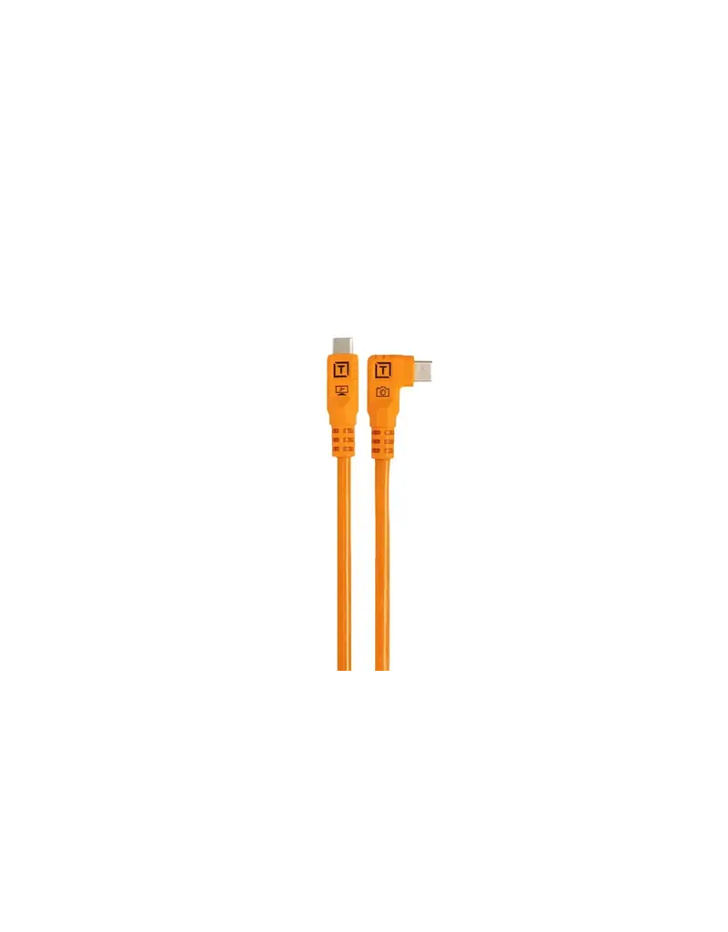 TetherTools TetherTools TetherPro Optima 10G USB-C 20” (51cm) Straight to Right Angle Adapter