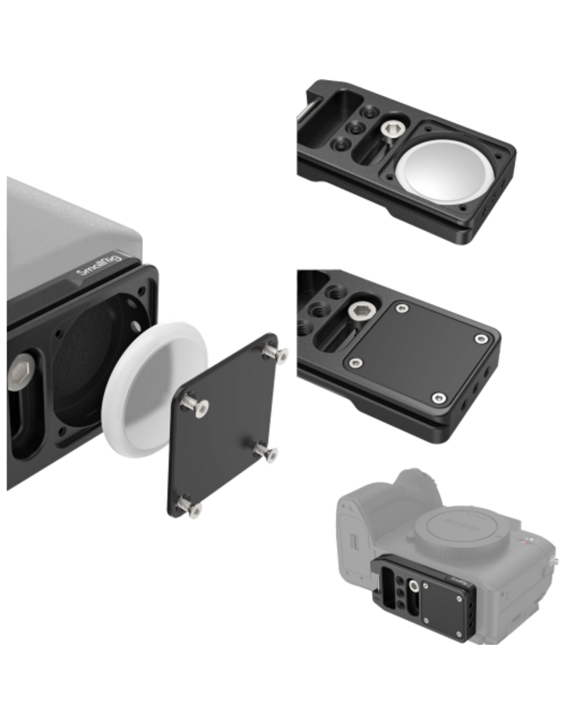 SmallRig SmallRig MD4150 Quick Release Mount Plate (Arca-Type Compatible) For Airtag