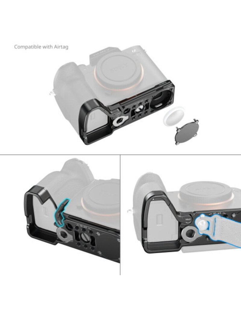 SmallRig SmallRig 6033 Baseplate w/ Airtag Slot For Sony Alpha 7 V / 7R V / 7 IV