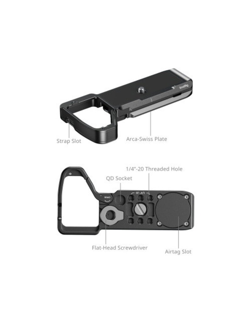 SmallRig SmallRig 6033 Baseplate w/ Airtag Slot For Sony Alpha 7 V / 7R V / 7 IV