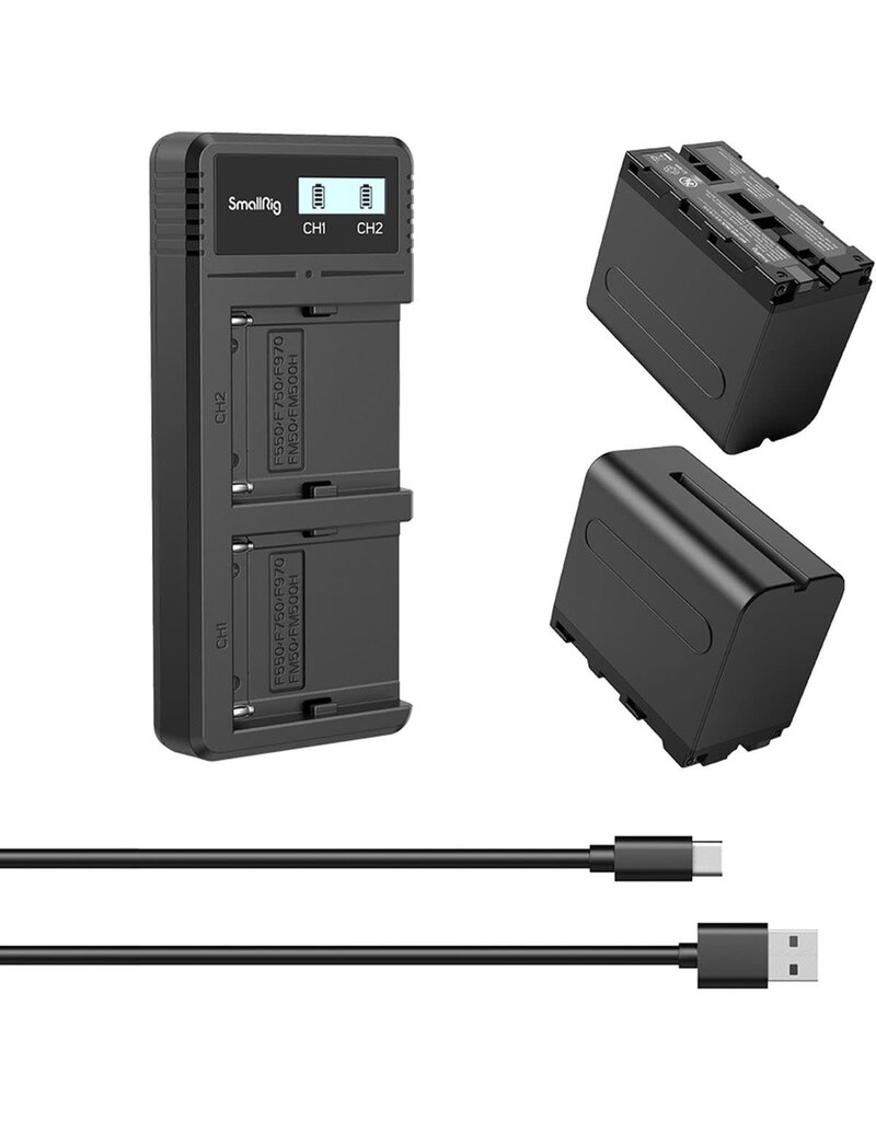 SmallRig SmallRig 3823 NP-F970 Battery EN Charge Kit