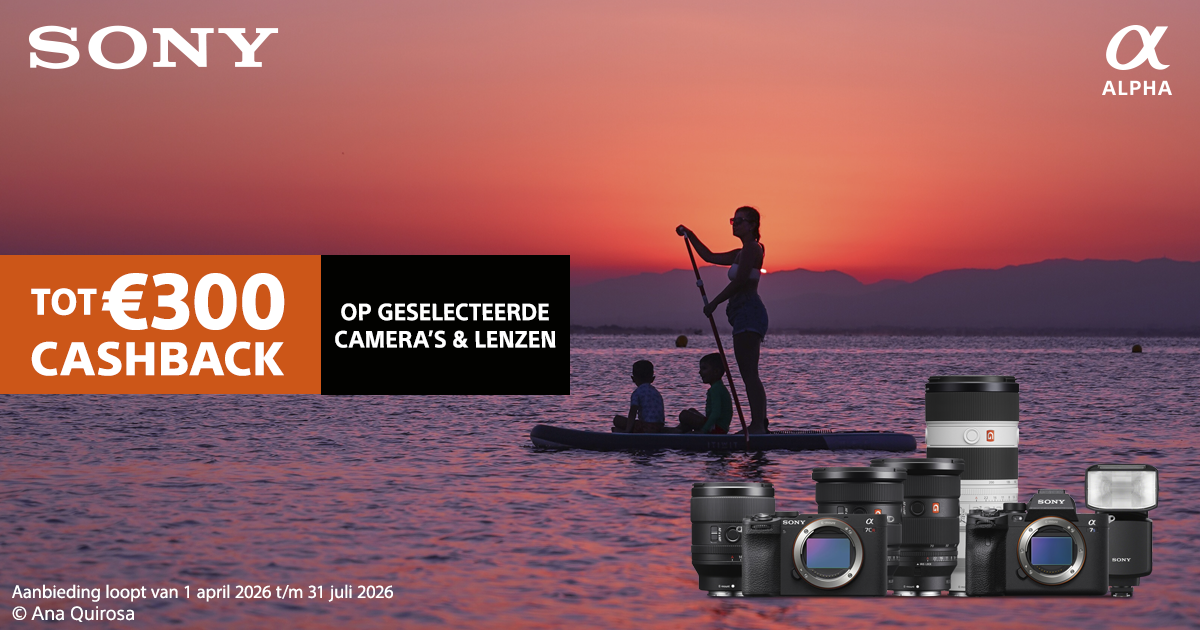 Sony cashback promotie korting