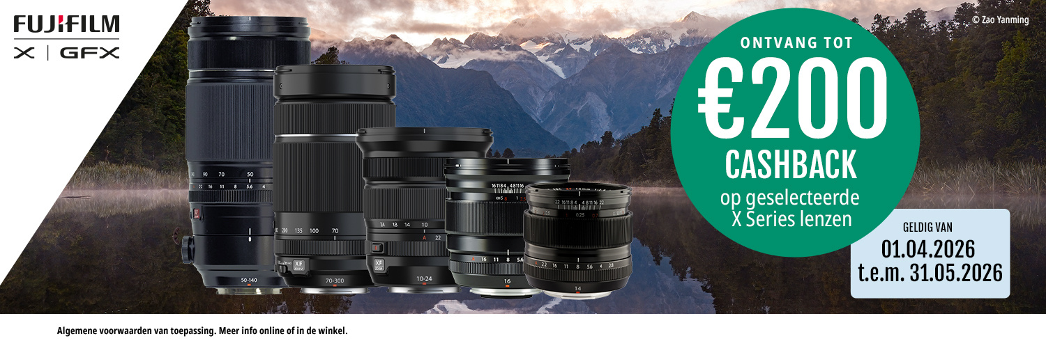 Fujifilm cashback kortingen