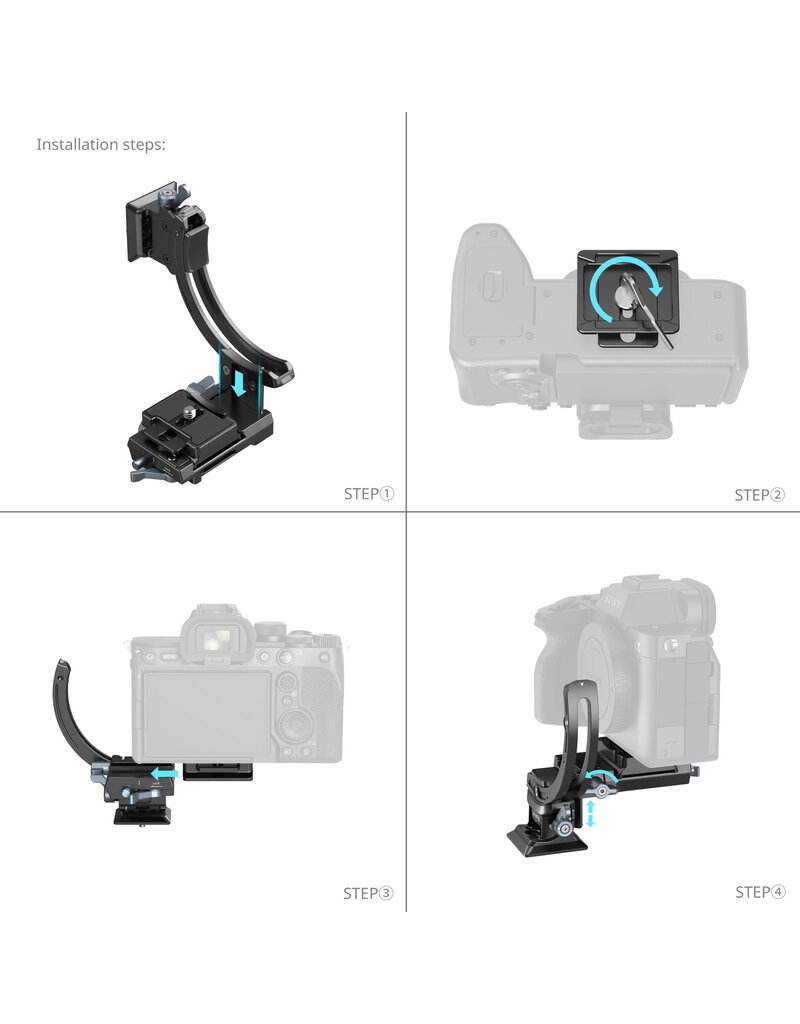 SmallRig SmallRig 4349 Horizontal To Vertical Mount Plate Kit For Mirrorless Cameras