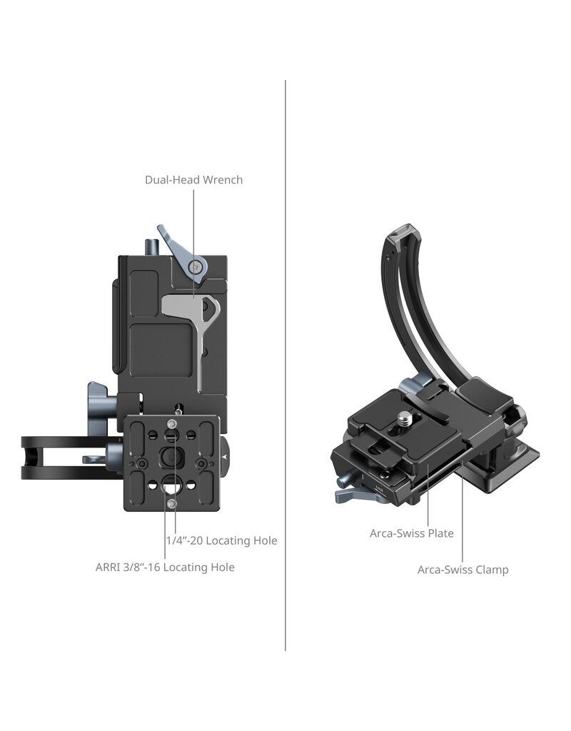 SmallRig SmallRig 4349 Horizontal To Vertical Mount Plate Kit For Mirrorless Cameras