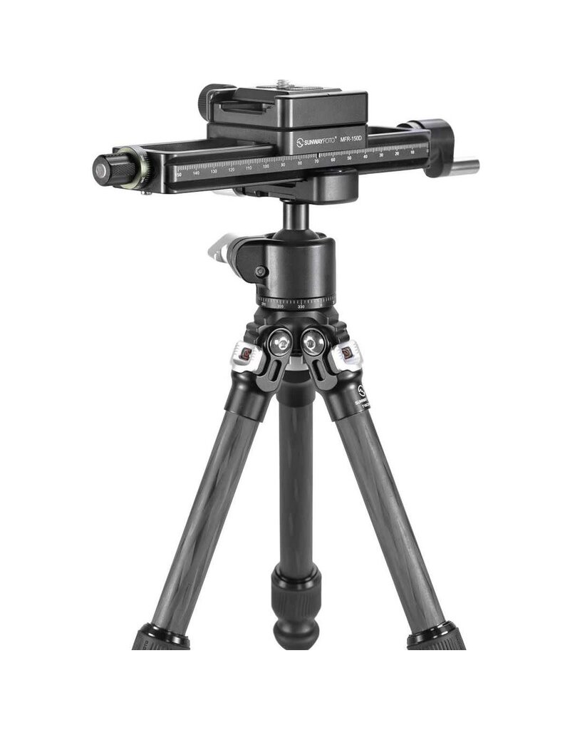 Sunwayfoto Sunwayfoto Macro Tripod Carbon + Ball Head + Macro Rail