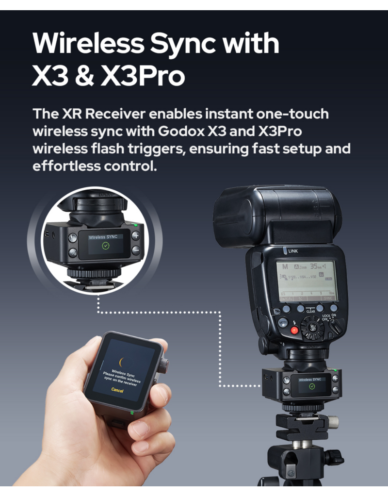 Godox Godox XR S TTL Trigger Receiver For Sony