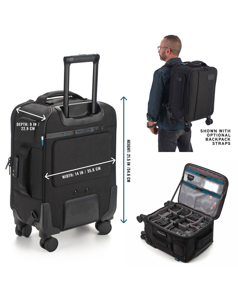 Tenba Tenba Trolley Spinner 21 Inch International - Roadie
