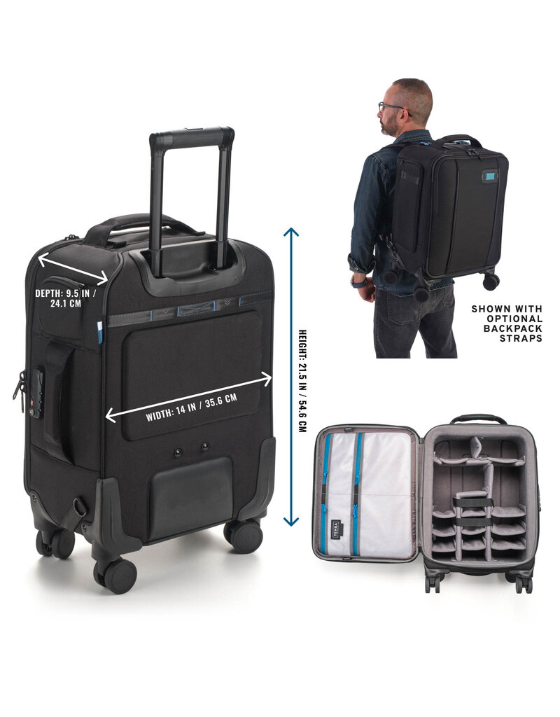 Tenba Tenba Trolley Spinner 21 Inch Air Case - Roadie