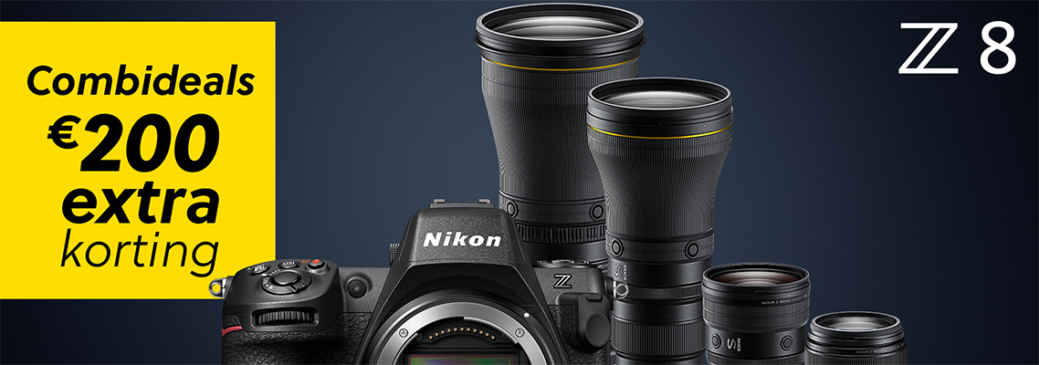 Nikon Z8 bundel promotie korting
