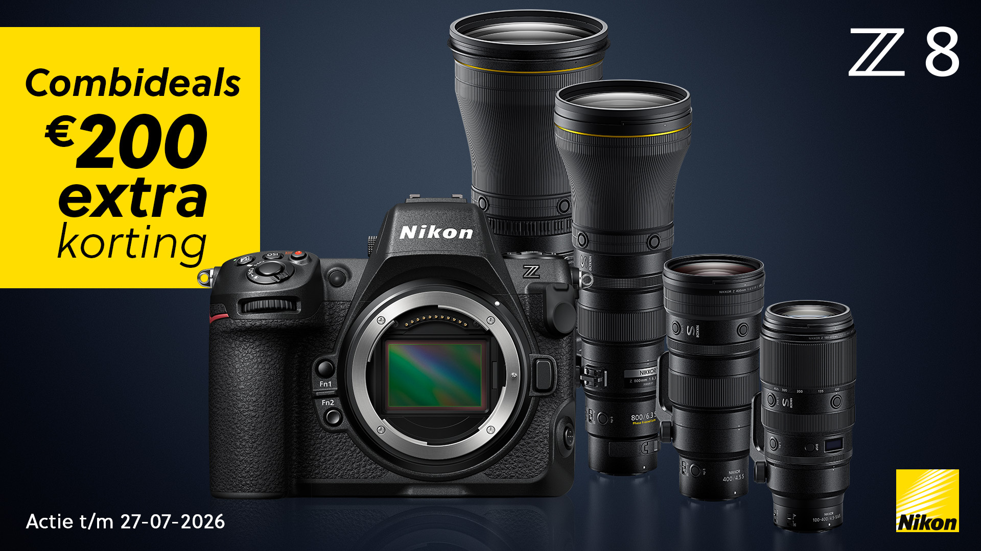 Nikon Z8 extra bundel korting promotie