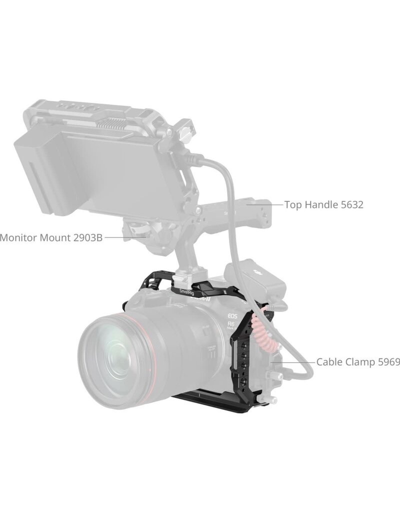 SmallRig SmallRig 5954 Hawklock Quick Release Cage For Canon EOS R6 MkIII / R6 MkII