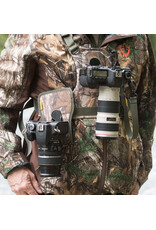 Cotton Carrier Cotton Carrier Camera Vest voor 2 camera's met heupholster Camo