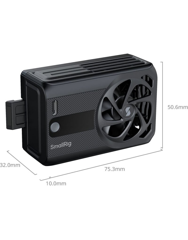 SmallRig SmallRig 5328 Cooling Fan For Mirrorless Cameras (Hybrid Cooling)