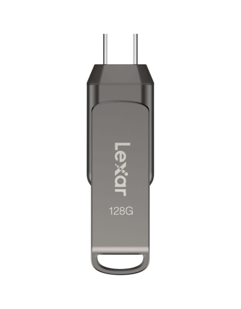 Lexar Lexar JumpDrive D400 OTG 128GB Dual Type C And Type A USB 3.1 R130MB/s