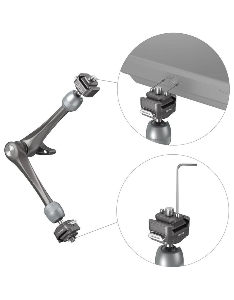 SmallRig SmallRig 4489 Hawklock H21 Quick Release Rosette Magic Arm (11)