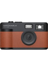 Imposable IMPOSABLE X10 PRO Cognac Brown 12MP Screenless Retro Camera w/ 4GB Memory Card