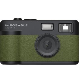 Imposable IMPOSABLE X10 PRO Forest Green 12MP Screenless Retro Camera w/ 4GB Memory Card
