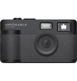 Imposable IMPOSABLE X10 PRO Midnight Black 12MP Screenless Retro Camera w/ 4GB Memory Card