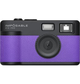 Imposable IMPOSABLE X10 PRO Royal Purple 12MP Screenless Retro Camera w/ 4GB Memory Card