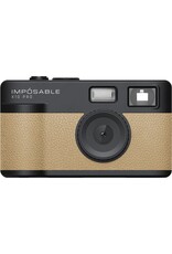 Imposable IMPOSABLE X10 PRO Classic Tan 12MP Screenless Retro Camera w/ 4GB Memory Card