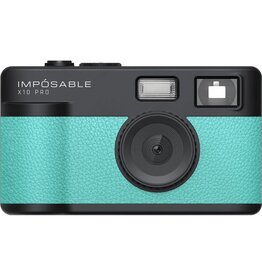 Imposable IMPOSABLE X10 PRO Aqua Mint 12MP Screenless Retro Camera w/ 4GB Memory Card