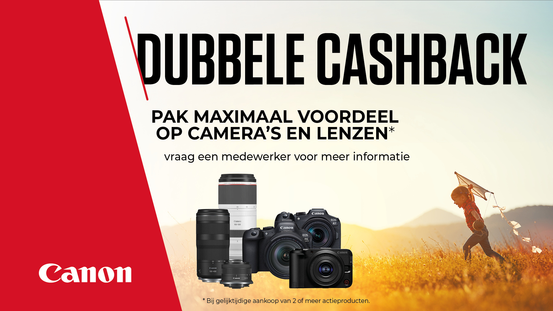 Canon Dubbele Cashback