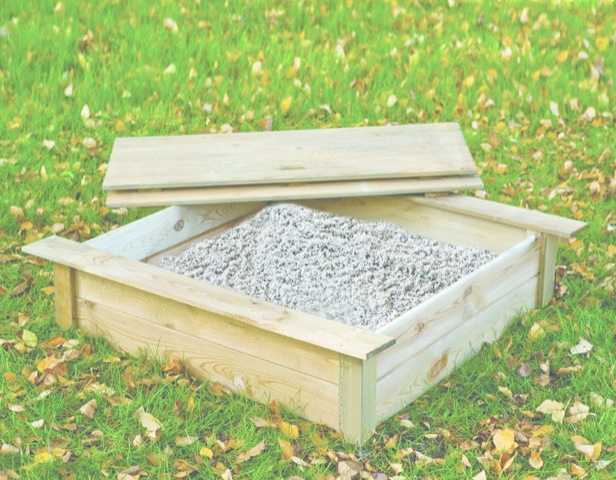 Houten Zandbakken met deksel