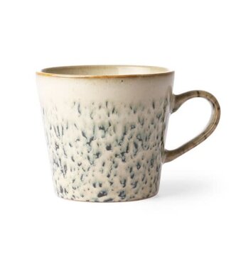 HKLIVING HK Living ceramic 70's cappuccino mug: hail