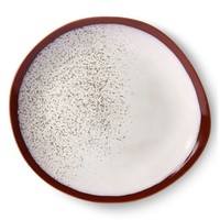 70s ceramics: dinner plates, frost