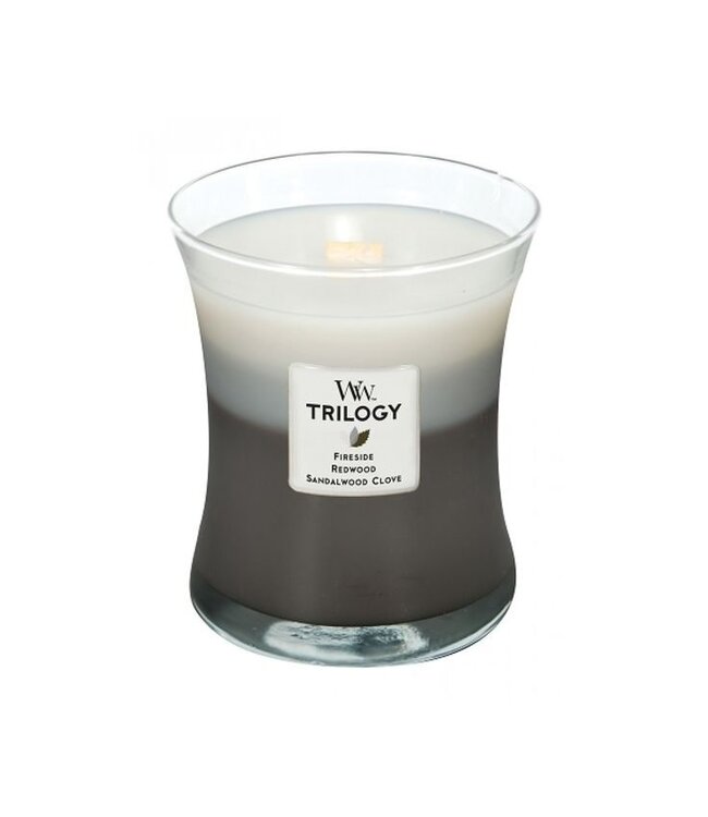 WoodWick Warm Woods Trilogy Medium