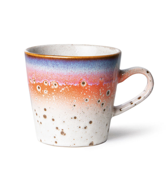 HKLIVING 70s ceramics: americano mug, asteroids