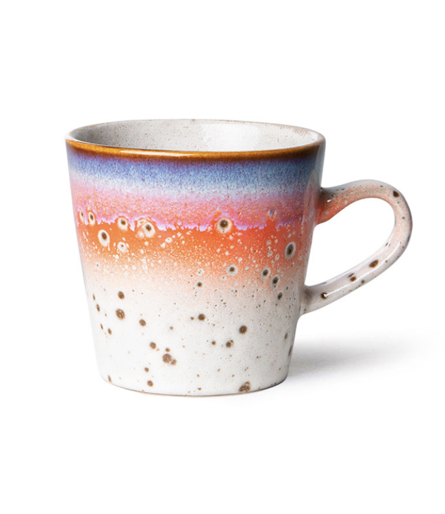 HKLIVING 70s ceramics: americano mug, asteroids