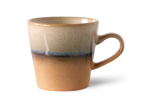  HKLIVING 70s ceramics: americano mug, tornado 