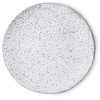 HKLIVING gradient ceramics: side plate cream