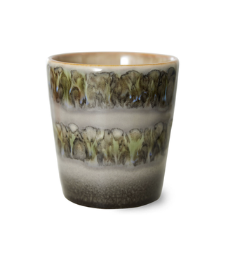 HKLIVING 70s ceramics: coffee mug, fern