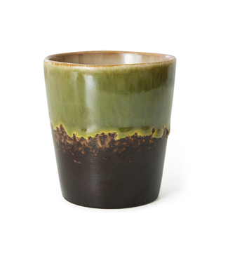 HKLIVING HK Living 70s ceramics: coffee mug, algae