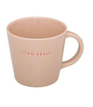 VONDELS vondels Ceramic Cappuccino Cup CIAO BELLA beige 250ml