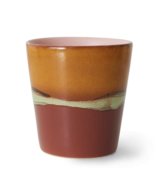 HKLIVING HK Living 70s ceramics: coffee mug, clay