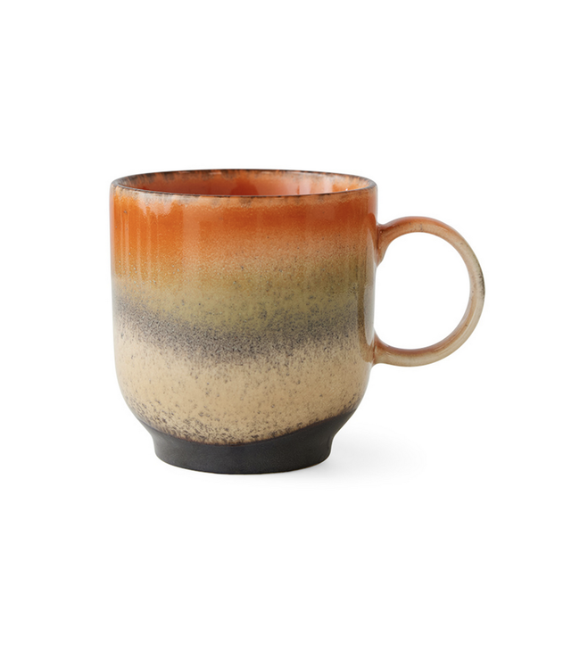 HKLIVING HK Living 70s ceramics: coffee mug robusta