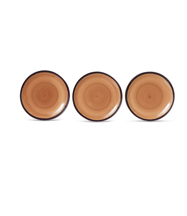 HKLIVING HK Living 70s ceramics: dinner plates, bedrock