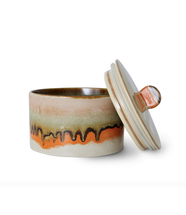 HKLIVING HK Living 70s ceramics: cookie jar, burst