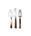 HKLIVING HK Living Cheese knives havana (set of 3)