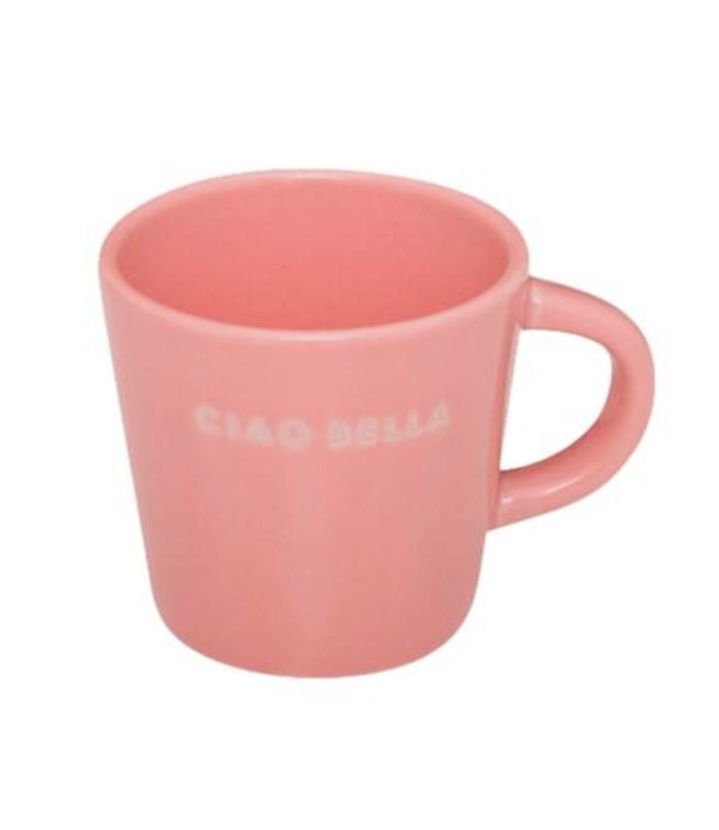 VONDELS Vondels Ceramic Espresso Cup CIAO BELLA peach 80ml