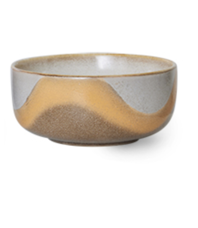 HKLIVING HK Living 70s ceramics dessert bowl reef, Oasis